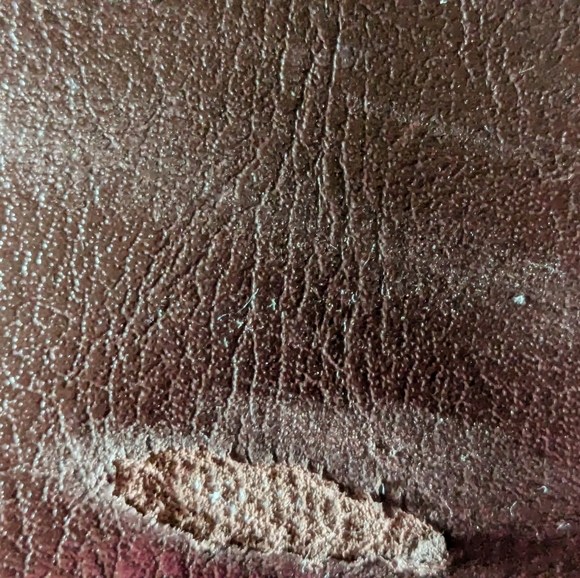 🦓 Chic Zebra Stripe Tote Bag - Cream & Brown with Full Zipper Top 🤎 - Picture 11 of 11